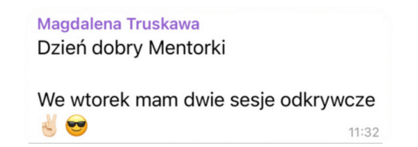 Opinia od klientki