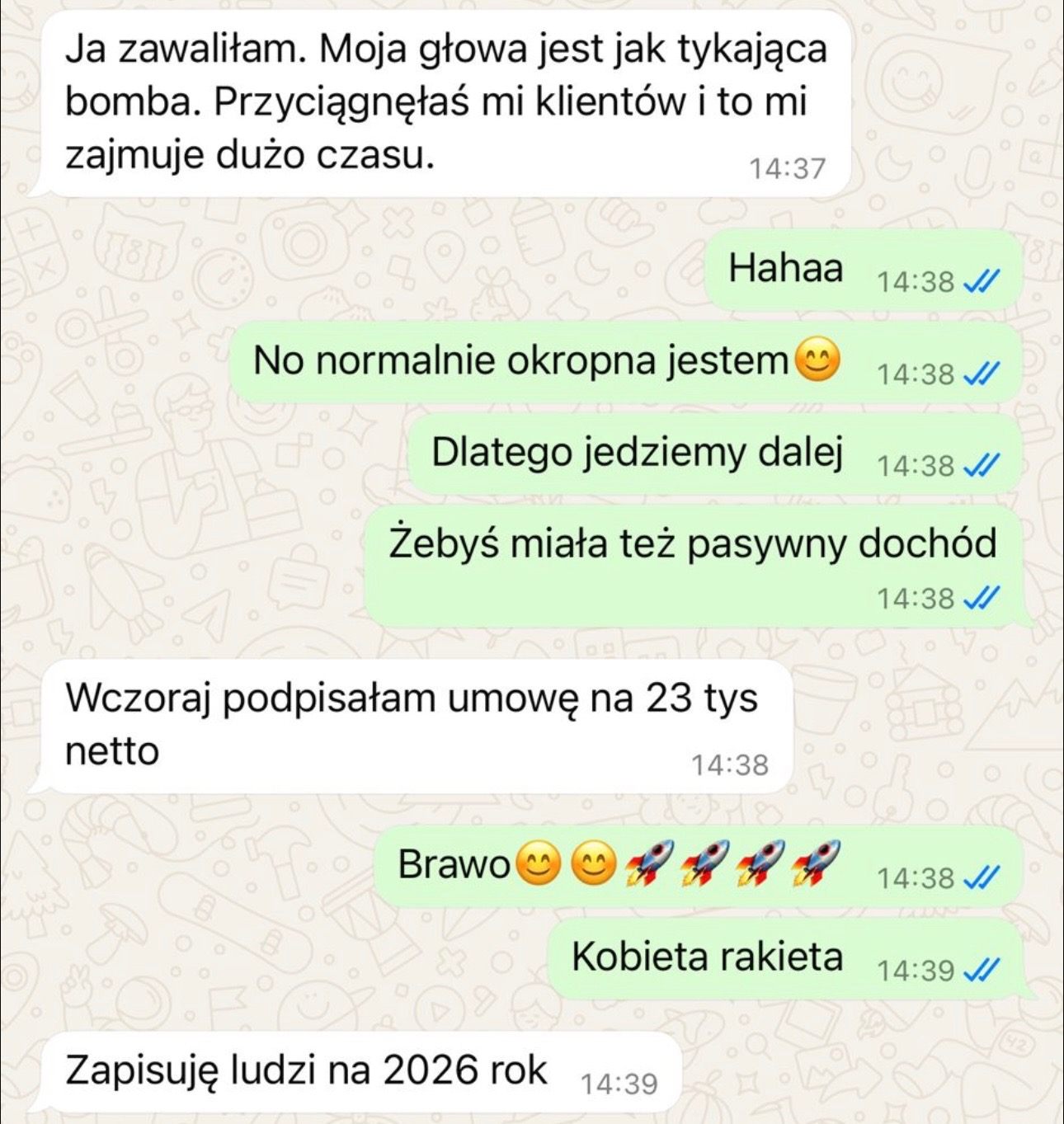 Opinia od klientki