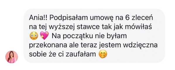 Opinia od klientki